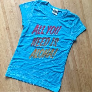 🍭🌸Aloha burnout t-shirt - 8